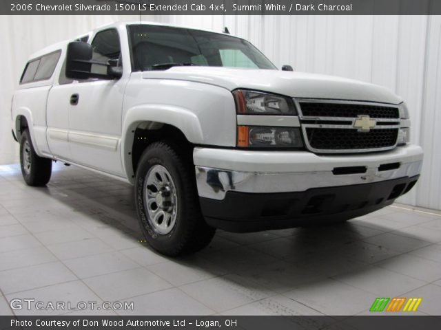 2006 Chevrolet Silverado 1500 LS Extended Cab 4x4 in Summit White