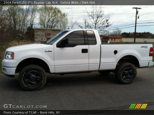 2004 Ford F150 STX Regular Cab 4x4 in Oxford White