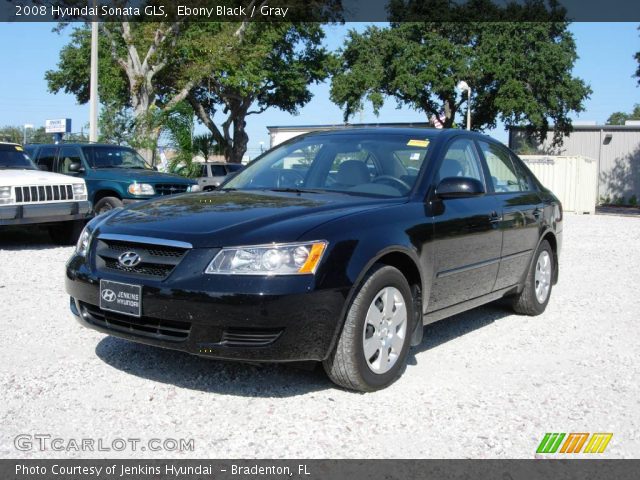 2008 Hyundai Sonata GLS in Ebony Black