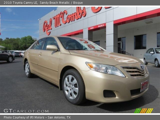 2010 Toyota Camry LE in Sandy Beach Metallic