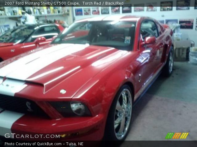 2007 Ford Mustang Shelby GT500 Coupe in Torch Red