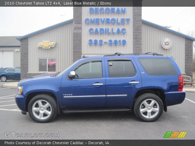 2010 Chevrolet Tahoe LTZ 4x4 in Laser Blue Metallic