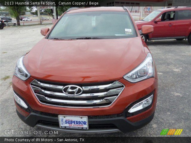 2013 Hyundai Santa Fe Sport in Canyon Copper