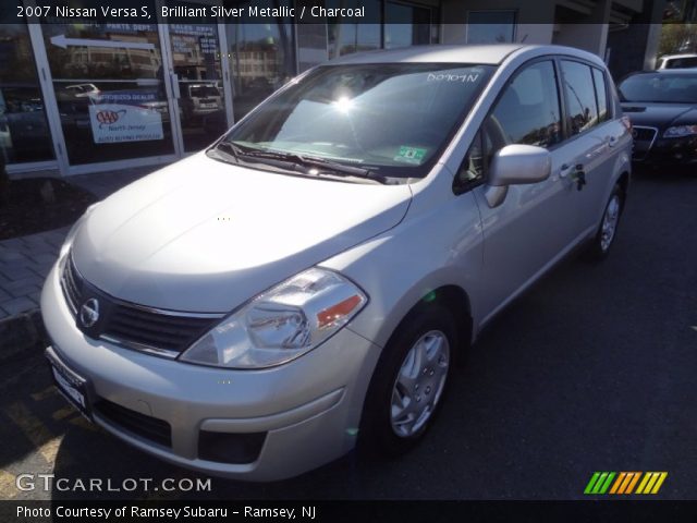 2007 Nissan Versa S in Brilliant Silver Metallic