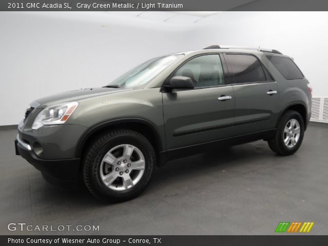 2011 GMC Acadia SL in Gray Green Metallic