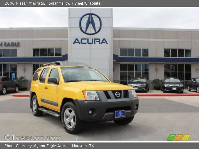 2006 Nissan Xterra SE in Solar Yellow