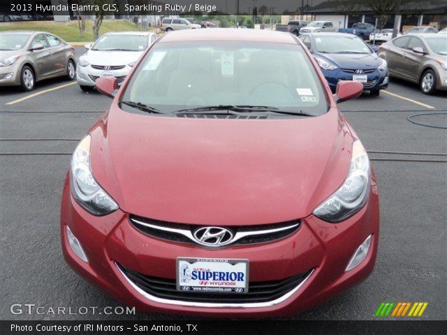 2013 Hyundai Elantra GLS in Sparkling Ruby