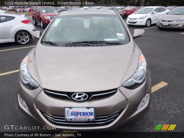 2013 Hyundai Elantra Limited in Desert Bronze