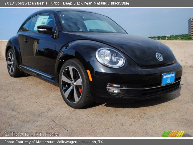 2013 Volkswagen Beetle Turbo in Deep Black Pearl Metallic