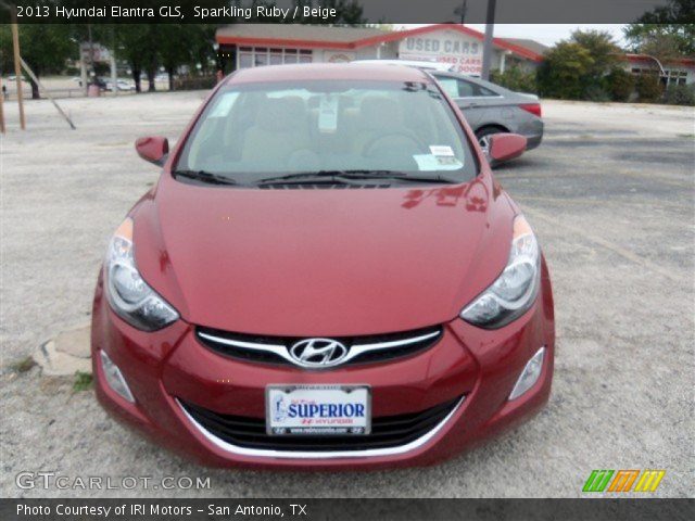 2013 Hyundai Elantra GLS in Sparkling Ruby