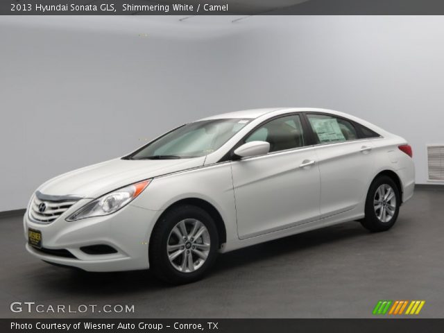 2013 Hyundai Sonata GLS in Shimmering White