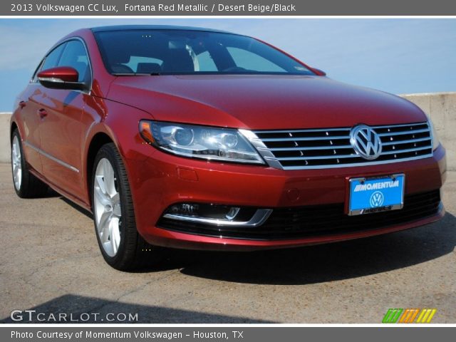 2013 Volkswagen CC Lux in Fortana Red Metallic