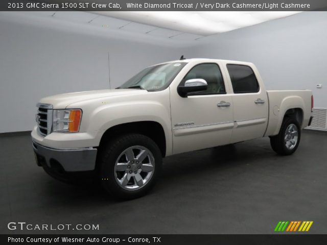 2013 GMC Sierra 1500 SLT Crew Cab in White Diamond Tricoat