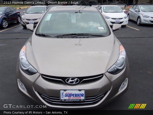 2013 Hyundai Elantra Limited in Desert Bronze