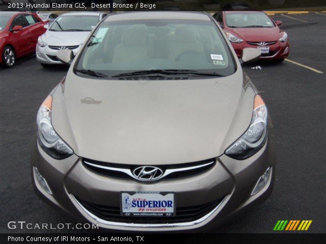 2013 Hyundai Elantra GLS in Desert Bronze