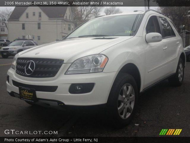 2006 Mercedes-Benz ML 350 4Matic in Alabaster White