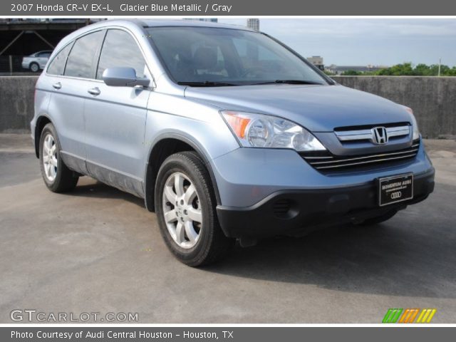 2007 Honda CR-V EX-L in Glacier Blue Metallic