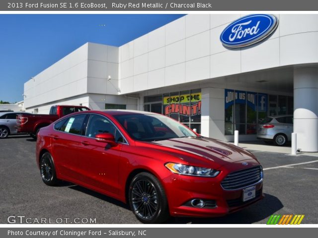 2013 Ford Fusion SE 1.6 EcoBoost in Ruby Red Metallic