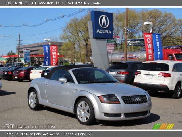 2003 Audi TT 1.8T Roadster in Lake Silver Metallic