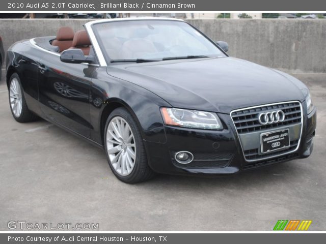 2010 Audi A5 2.0T Cabriolet in Brilliant Black
