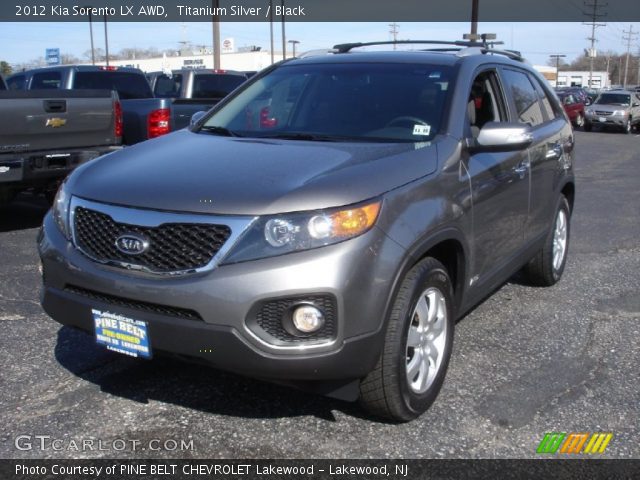2012 Kia Sorento LX AWD in Titanium Silver
