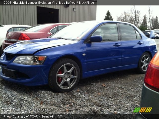 2003 Mitsubishi Lancer Evolution VIII in Blue By You