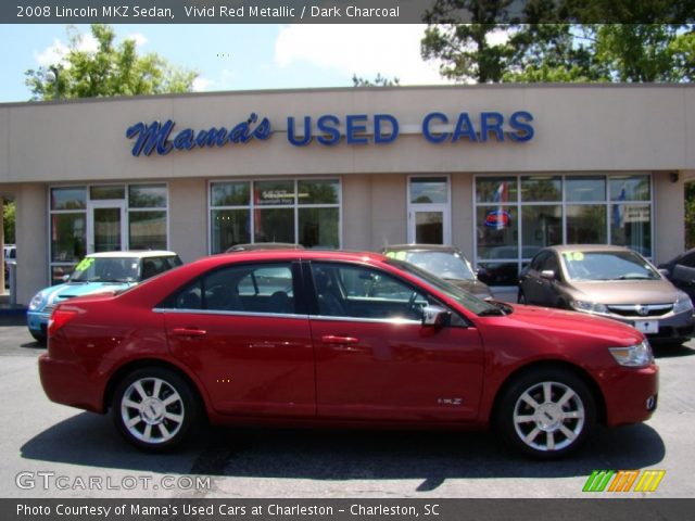 2008 Lincoln MKZ Sedan in Vivid Red Metallic