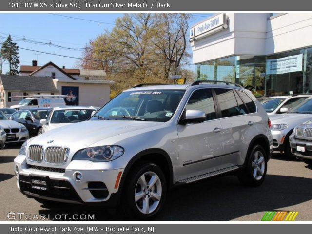 2011 BMW X5 xDrive 50i in Titanium Silver Metallic