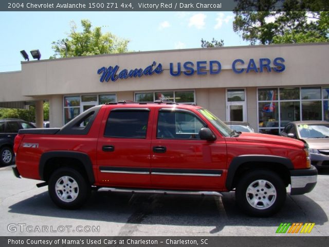 2004 Chevrolet Avalanche 1500 Z71 4x4 in Victory Red