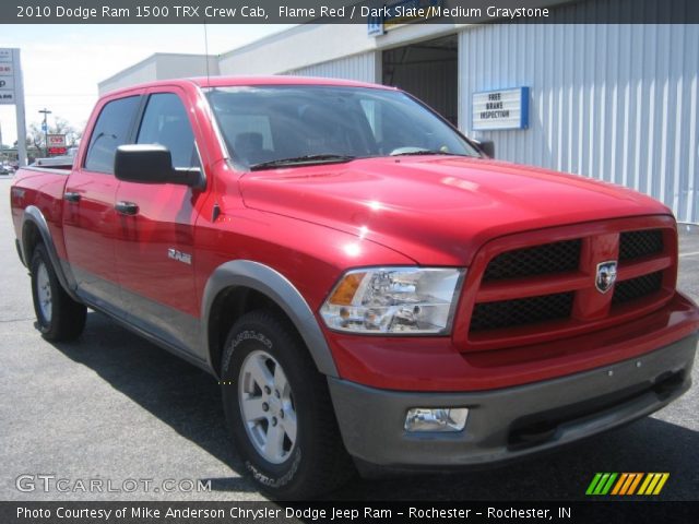 2010 Dodge Ram 1500 TRX Crew Cab in Flame Red