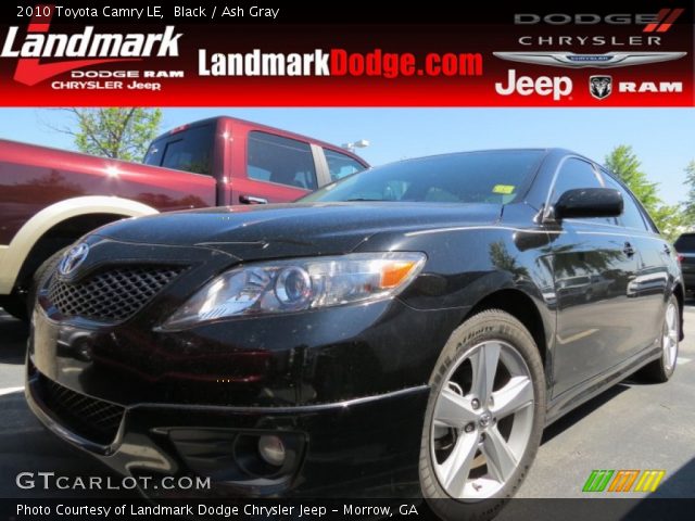 2010 Toyota Camry LE in Black