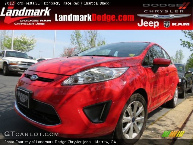 2012 Ford Fiesta SE Hatchback in Race Red