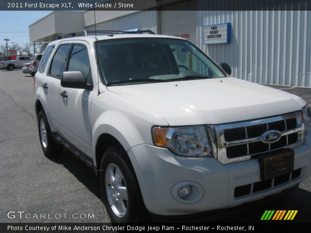 2011 Ford Escape XLT in White Suede
