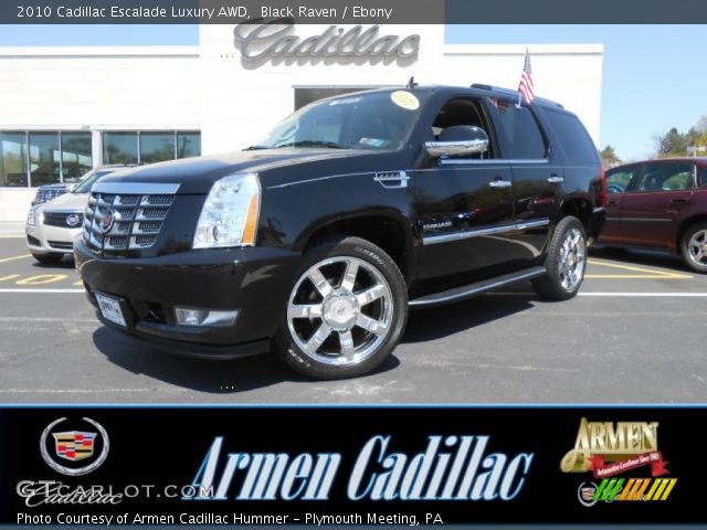 2010 Cadillac Escalade Luxury AWD in Black Raven