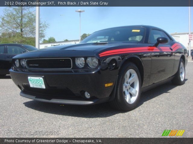 2012 Dodge Challenger SXT in Pitch Black