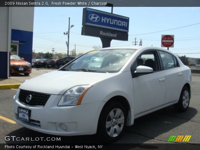 2009 Nissan Sentra 2.0 in Fresh Powder White