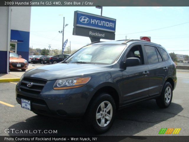 2009 Hyundai Santa Fe GLS 4WD in Slate Blue