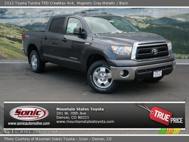2013 Toyota Tundra TRD CrewMax 4x4 in Magnetic Gray Metallic