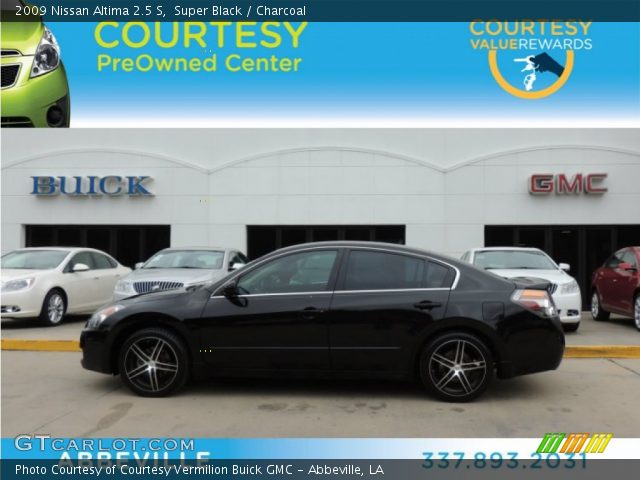 2009 Nissan Altima 2.5 S in Super Black