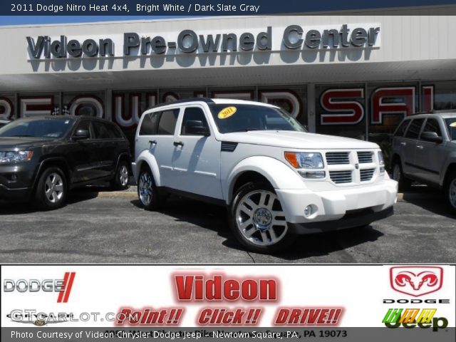 2011 Dodge Nitro Heat 4x4 in Bright White