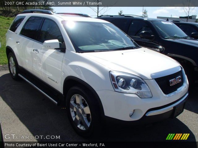 2007 GMC Acadia SLT AWD in Summit White