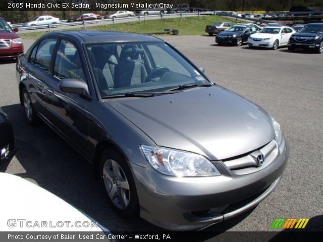 2005 Honda Civic EX Sedan in Magnesium Metallic