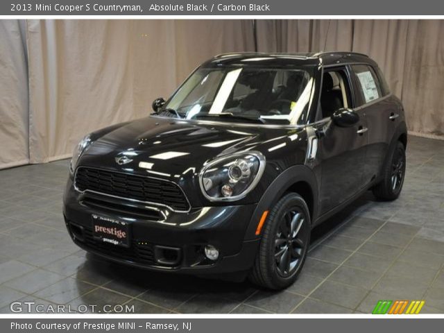 2013 Mini Cooper S Countryman in Absolute Black
