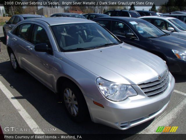 2008 Chrysler Sebring LX Sedan in Bright Silver Metallic