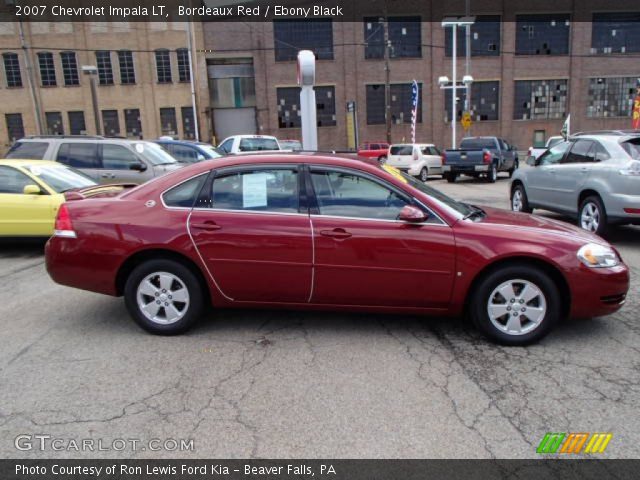 2007 Chevrolet Impala LT in Bordeaux Red