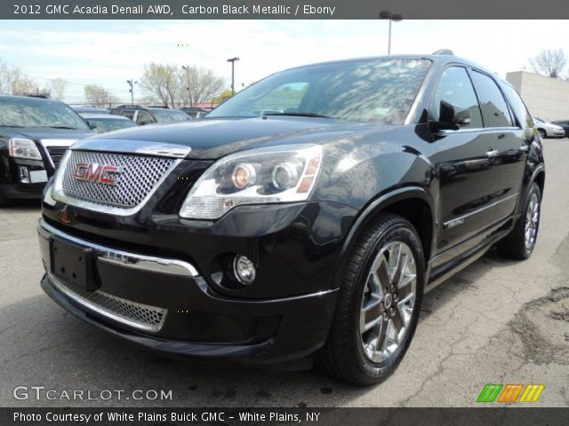 2012 GMC Acadia Denali AWD in Carbon Black Metallic