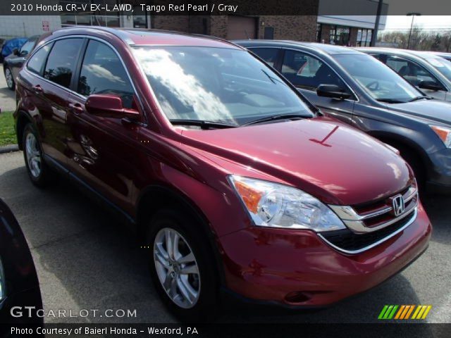 2010 Honda CR-V EX-L AWD in Tango Red Pearl