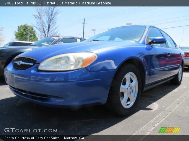 2003 Ford Taurus SE in Patriot Blue Metallic