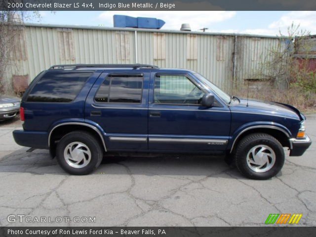 2000 Chevrolet Blazer LS 4x4 in Indigo Blue Metallic