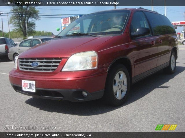 2004 Ford Freestar SES in Dark Toreador Red Metallic